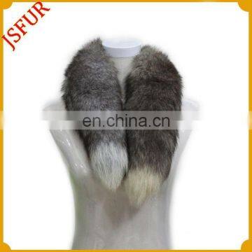 2014 Fashion natural fox fur tail collar for garment