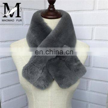 2016 Winter Women Real Rabbit Fur Scarf Wholesale / Scarf Factory China