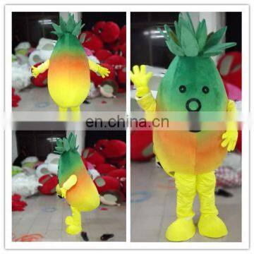 HI CE 2017 Best selling pineapple mascot costume for party, adult