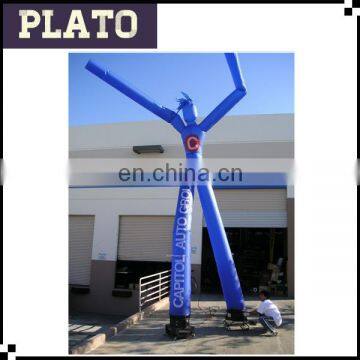 Capitol Auto Group advertising two leg inflatable waving dancing man