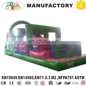 Inflatable Obstacle Course equipment supplier for interactive children game