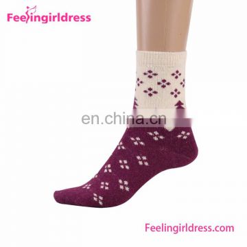 Wholesale Print Socks Young Girls Tube Socks Custom Dress Socks