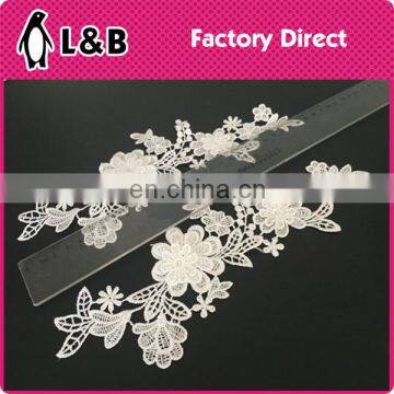 2017custom Fancy Flower Lace Patch/applique photo-6