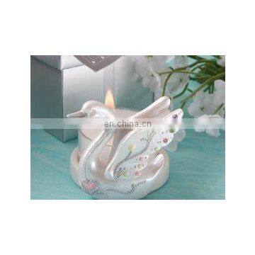 Swan Candle Holder Favor