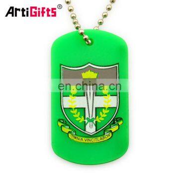 Metal Die Casting Custom Double Side Dog Tag Print Logo photo-2