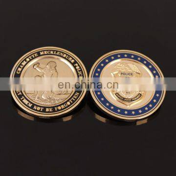 3D character coin custom gold challenge coin