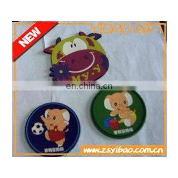 Custom Logo Cartoon Silicone Cup Coaster For Promotional Gift