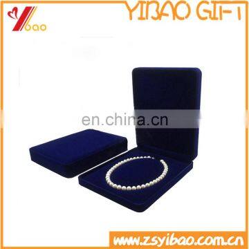 Wholesale velvet box /gift box with custom logo for/jewelry /coin/cufflink