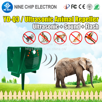 Solar Ultrasonic Pest Mice Repeller Garden Animal Bird Chaser photo-4