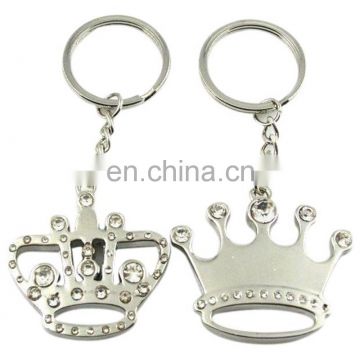 Professional gift custom king queen keychains