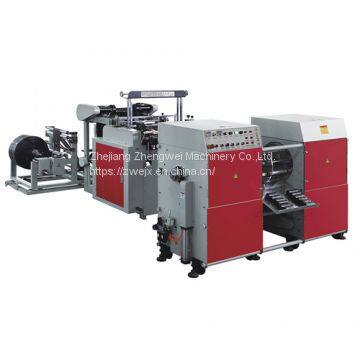 Two Lines Garbage Bag Rolls-Connecting Bag Making Machine