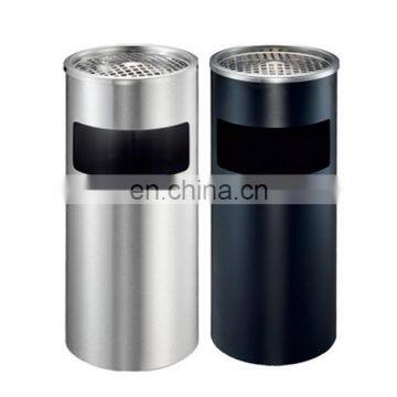 Modern design stainless steel decorative garbage bin,lobby garbage bin