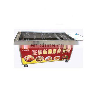 Smokeless charcoal chicken roasting machine electric chicken roaster machine gas chicken roaster