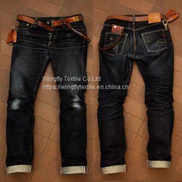 Low MOQ Vintage Relaxed Fit Selvedge Jeans High Quality Mens Selvedge Jeans Sale P007 photo-2