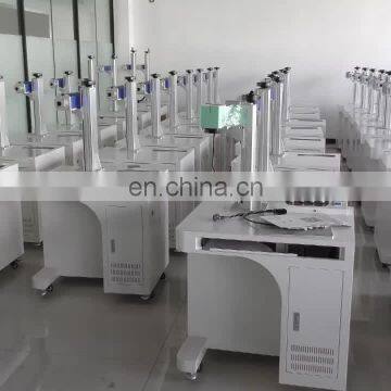 Jinan supplier good quality raycus laser metal 20w jcz control system animal ear tag  fiber laser marking machine price with CE