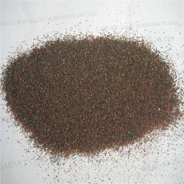 Wholesale Red 80 Mesh Garnet Sand for Stainless Steel Cutting photo-2