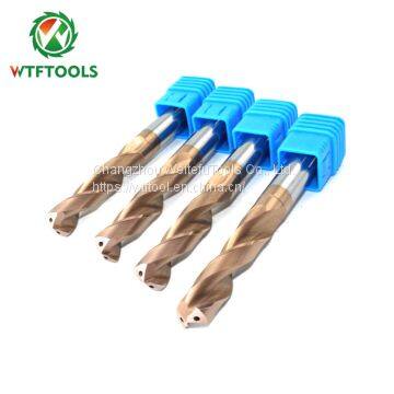 Professional 4.6mm Tungsten Carbide Drill Bits For Metal Alloy With Inner Coolant photo-2