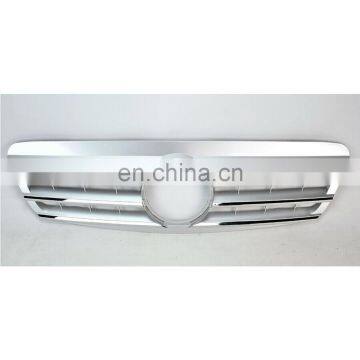 4 Fin Chrome Front Hood Grille 00-05 for Mercedes S Class W220