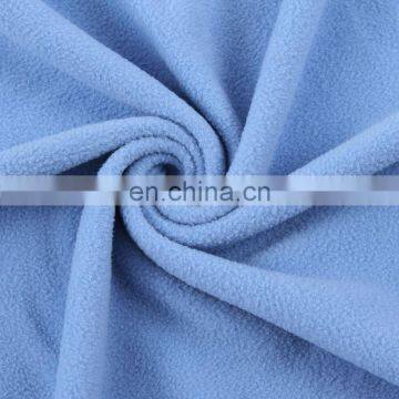 100%polyester Anti-pill Fleece Fabric/polar Fleece Brushed Warm and Comfortable Fabric