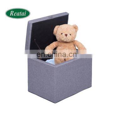 Best Selling Home Furniture Fabric Soft Storage Ottoman Bench photo-4