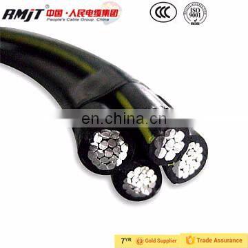 33kv Bare ACSR Neutral Core Duplex 4x150mm2 Aluminum ABC XLPE Cable 100mm2 Aerial Cable photo-4