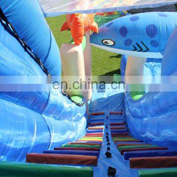 Commercial Inflatable Dry Slides Fish Nemo Bouncer Jumping Castle Slide For Children photo-4