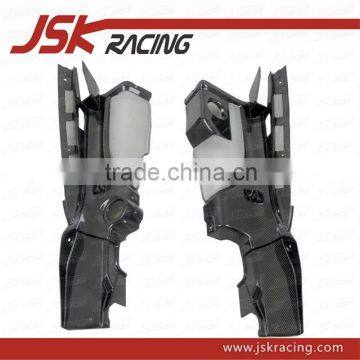 FOR R8 CARBON ENGINE PANELS CARBON FIBER ENGINE BAY PANELS (2 PCS)FOR AUDI R8 V8 V10 MODEL