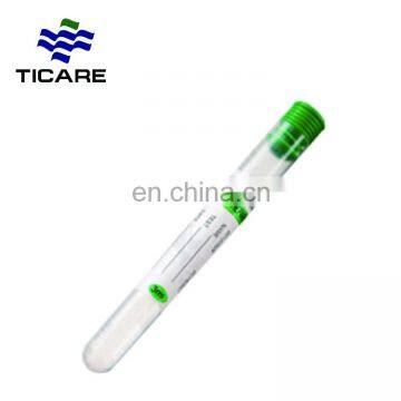 Green Cap Sodium Heparin Plain Vacuum Blood Collection Tube photo-2