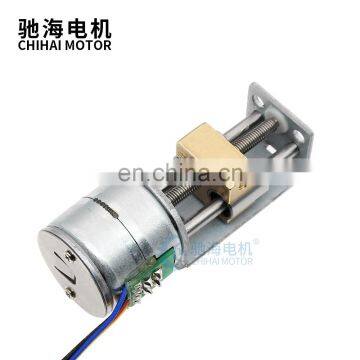Chihai Motor CHS-SM2016-SS32 20mm Micro Slider Linear Stepping Motor Screw Motor With Bracket for Micro 3D Printer