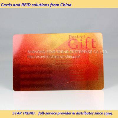 Customized Plastic Card Finishes