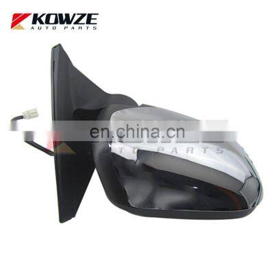 Auto Left Door Mirror Assembly For Mitsubishi 4X4 Pick Up L200 KB4T KH4W KH6W KH8W KH9W 7632A547 7632A695 7632B589