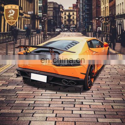 DMC Style Spoilers Carbon Fiber Spoiler Car Rear Trunk GT Wing for LP610