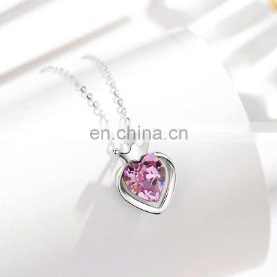 18K Gold Plated Stainless Steel Frame Blank Locket Jewelry Custom Logo Heart Lock Photo Locket Pendant Necklace for Women's Gift photo-2