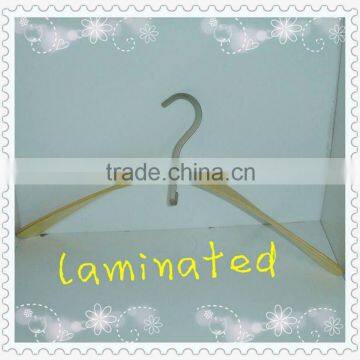 AT28 wooden laminated wood hanger wholesale