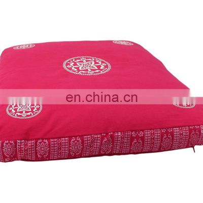 Indian Yoga Accessories Manufacturer Made Of Zabuton Cushion For Meditation Buy At Affordable Price