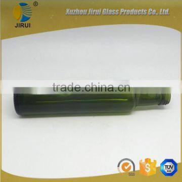 250ml Round Dark Green Glass Bottles for Olive Oil photo-3