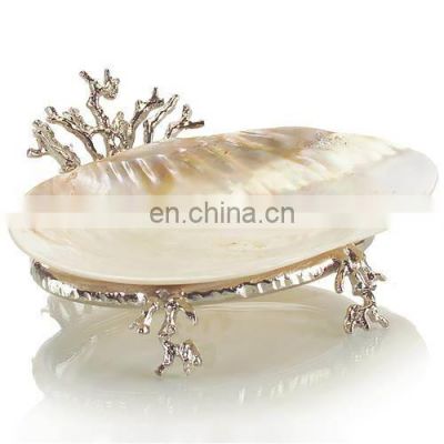 silver designer bowl