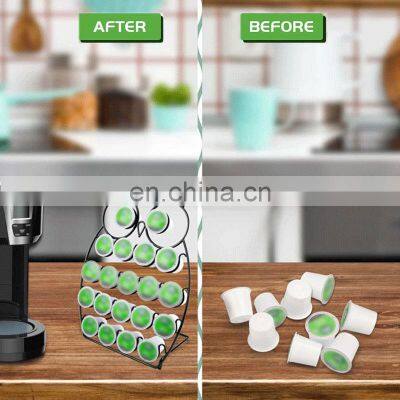 2022 High Productivity Rack Iron Owl Desktop Metal Stand Coffee Pod Capsule Holder