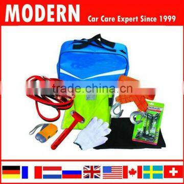 High Quality Auto Emergency Kit with towing rope