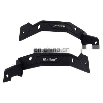 Black A Pillar Light Rack for Jeep Wrangler JL 2018+ 4x4 Car Parts Accessories Light Bracket