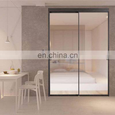 Aluminum Door Fashion Designs r slim frame profile black color narrow glass sliding aluminum doors profile