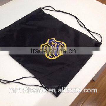 Polyester drawstring backpack bag