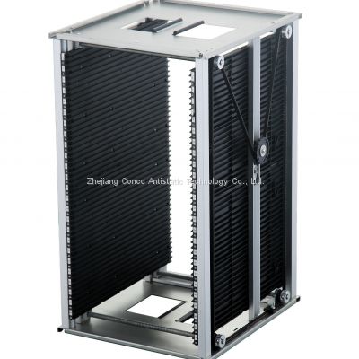 new design smt esd belt adjustable pcb magazine rack