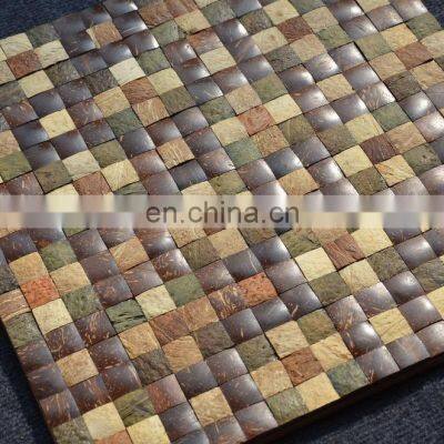 HS16102 Coconut Panels/coconut Mosaic/coconut Shell Panels