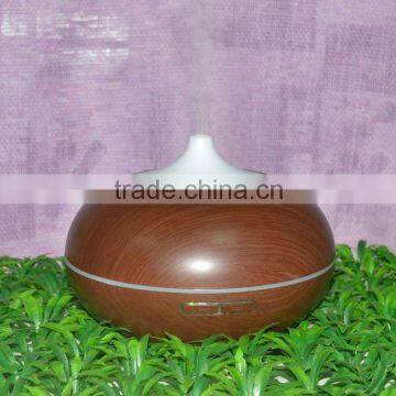 300ml Wooden Oil Diffuser Ultrasonic Cool Mist Air Humidifier With 7 Color LED Lights photo-5