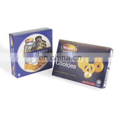 Custom Printed Food Macarons Packaging Box Recycled Black Kraft Folding Box Corrugated Box photo-5