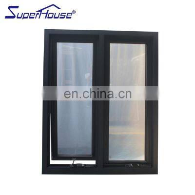 Electrical aluminum chain winder window top hung aluminum awning Window