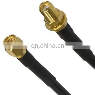 RF cable RG174 with SMA MALE to SMA FEMALE connector