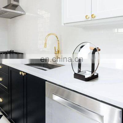 Metal Lid Spoon Rest for Kitchen Counter Stove Top Japanese-style Carbon Steel Spatula Ladle Utensil Holder photo-4