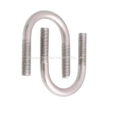 Titanium U Bolt Nut Assembly M6 M8 M10 / U Clamp With Nut Washer photo-3